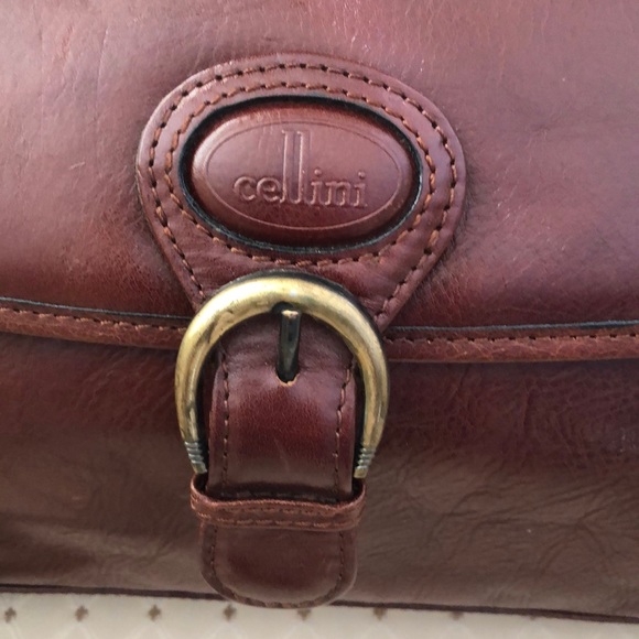 Cellini Bags Cellini Genuine Buffalo Hide Leather Bag Poshmark